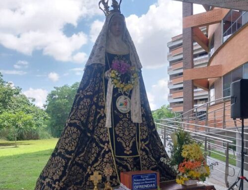 UJAP recibió con fe y esperanza la visita de Nuestra Señora del Socorro